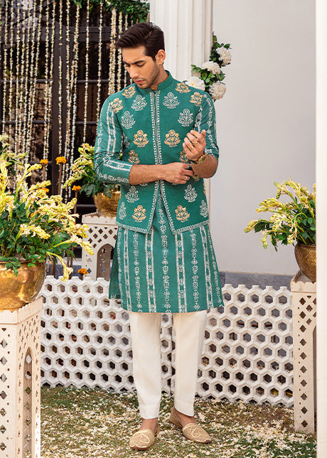 Spanish Green Kurta